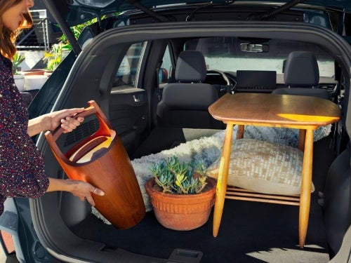 2024 Ford Escape view of cargo area full of gardening supplies