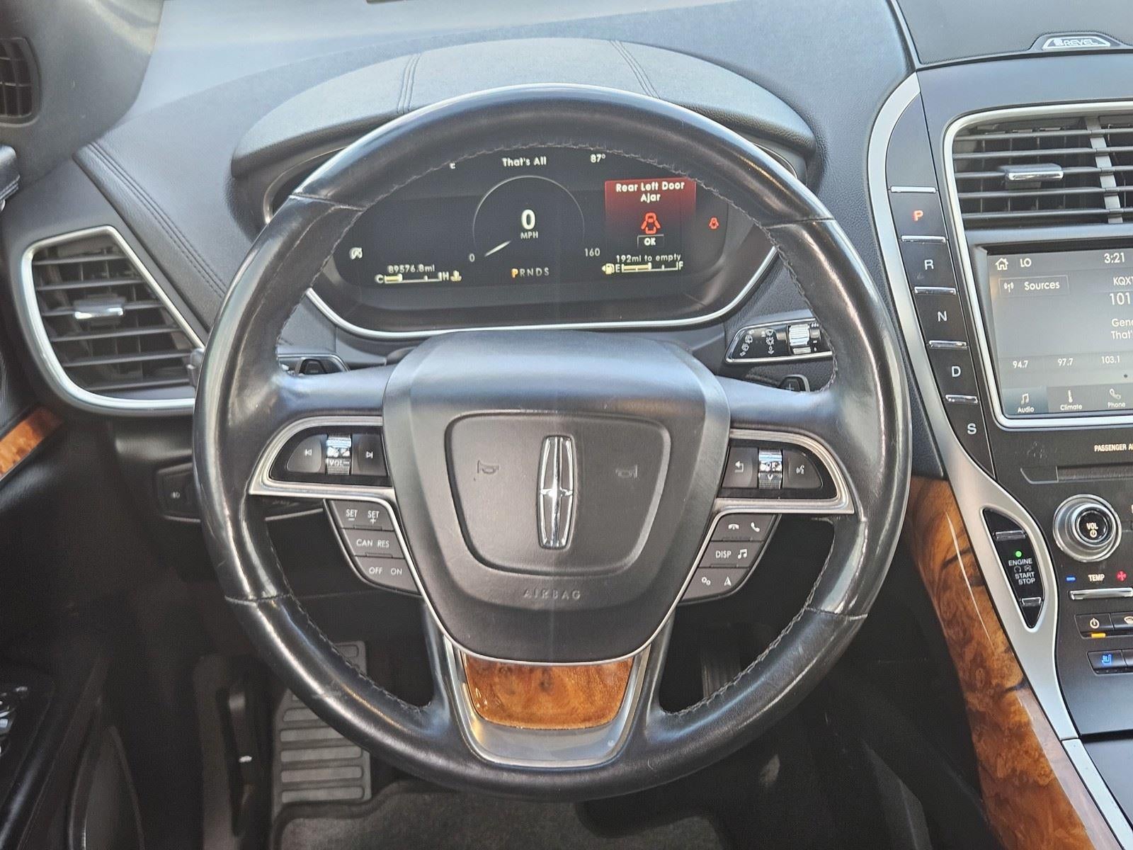 2019 Lincoln Nautilus Reserve