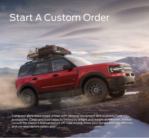 Start a custom order | Griffith Ford Seguin in Seguin TX