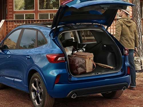 2023 Ford Escape rear view of cargo space