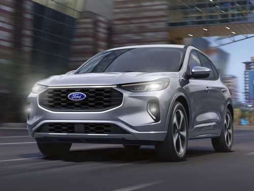 2023 Ford Escape exterior view of car driving on the road