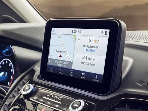 2023 Ford Transit Connect Passenger Wagon view of touchscreen display