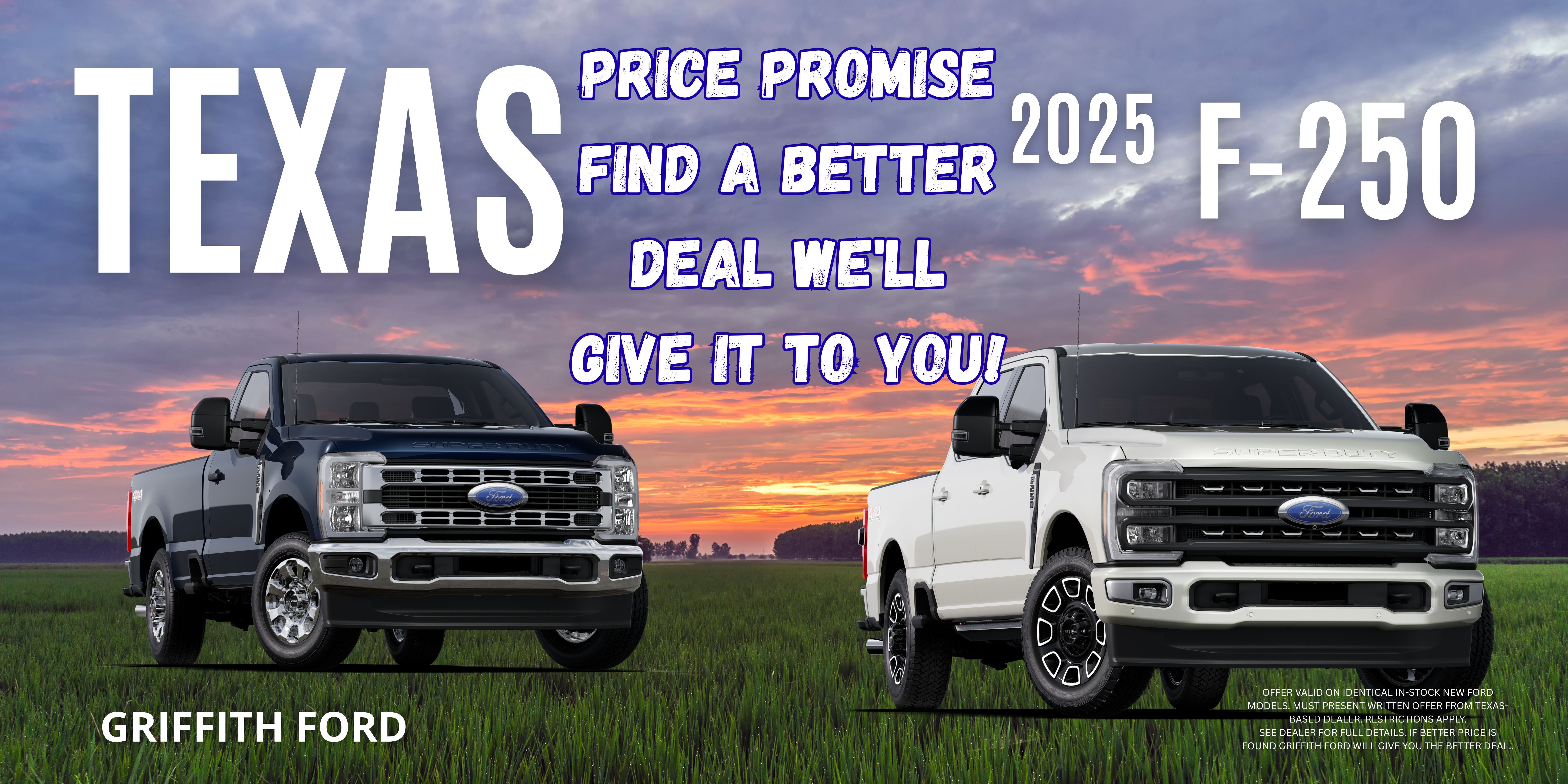 F-250 and 350 deals