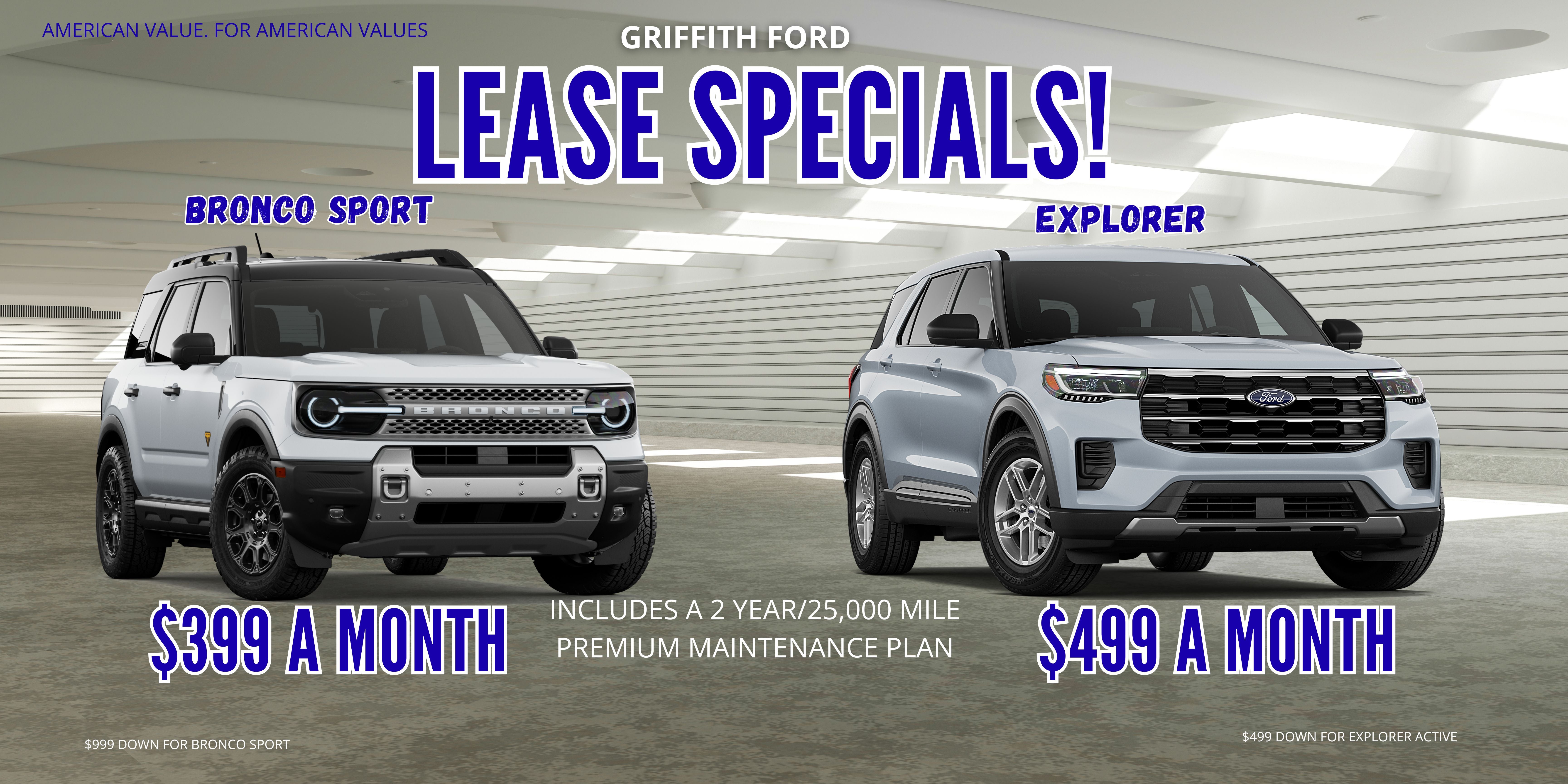 NEW TRUCK SPECIALS