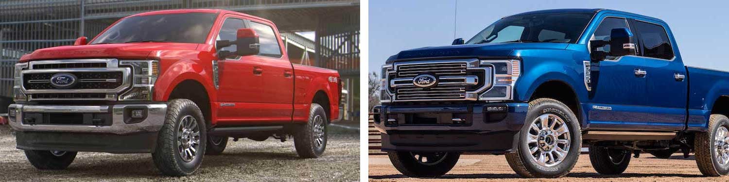 2022 Ford F-250 vs 2022 Ford F-350