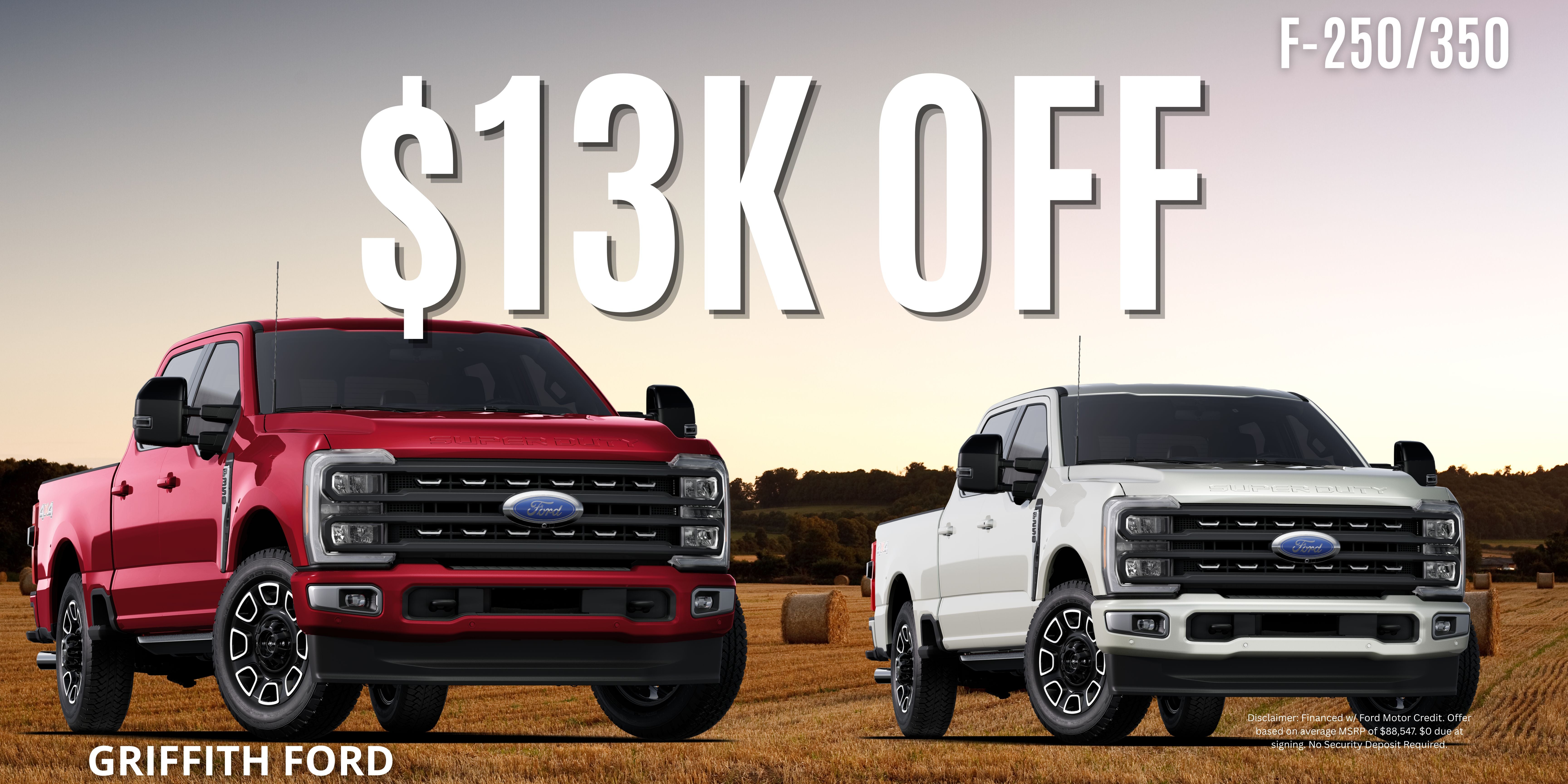 FORD 250/350 DEALS